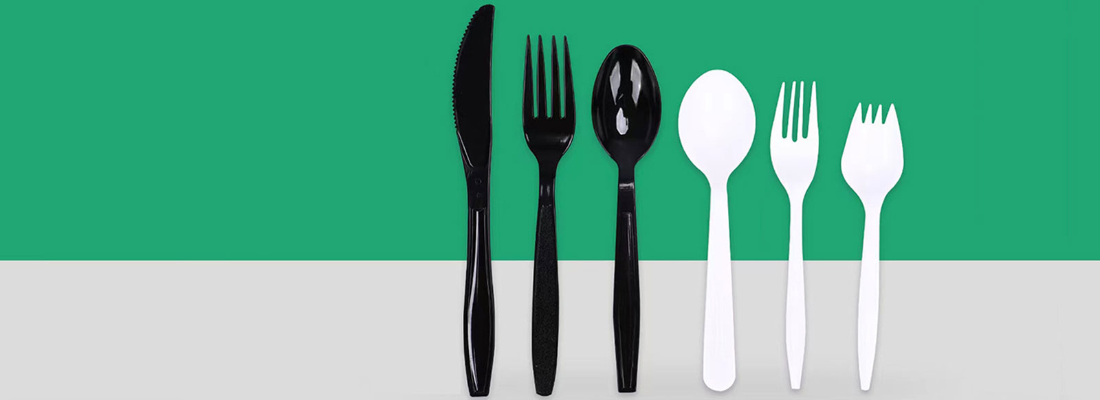 DISPOSABLE BIODEGRADABLE FORKS & KNIFE & SPOONS