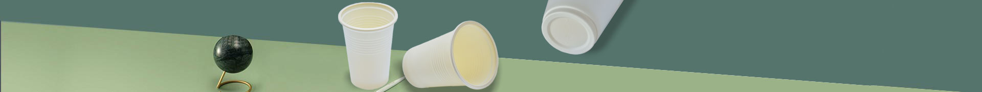 Compostable Biodegradable Corn Starch Drinking Cups Disposable Cups For Party - HERIDER Biodegradable Co.,Ltd.